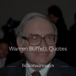 Warren Buffett Quotes