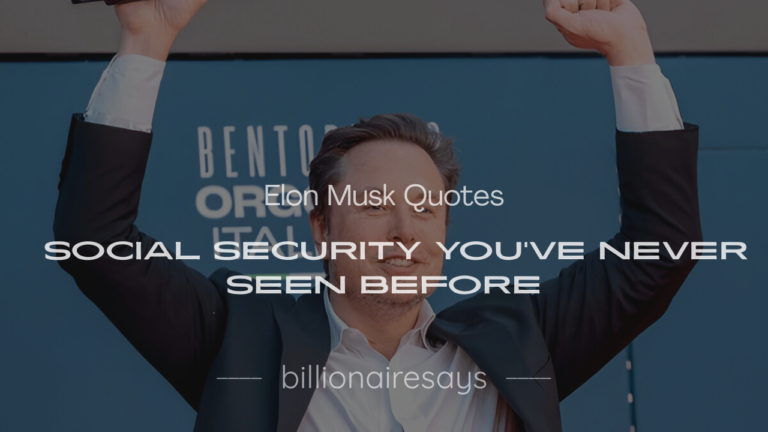Elon Musk with a digital Social Security interface, showcasing fictional 200+ Elon Musk quotes on Social Security for reform debates.