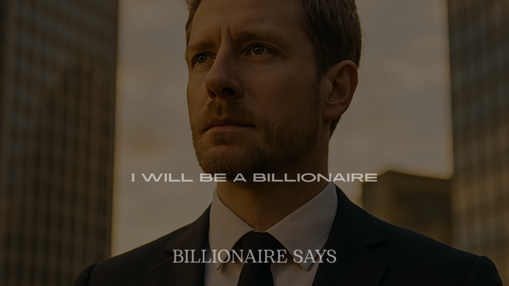 "I Will Be a Billionaire" Quotes