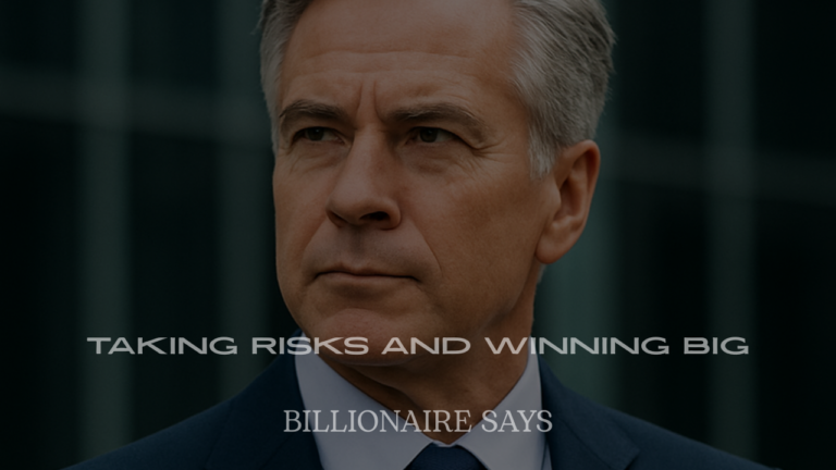 Billionaire Quotes About Taking Risks and Winning Big