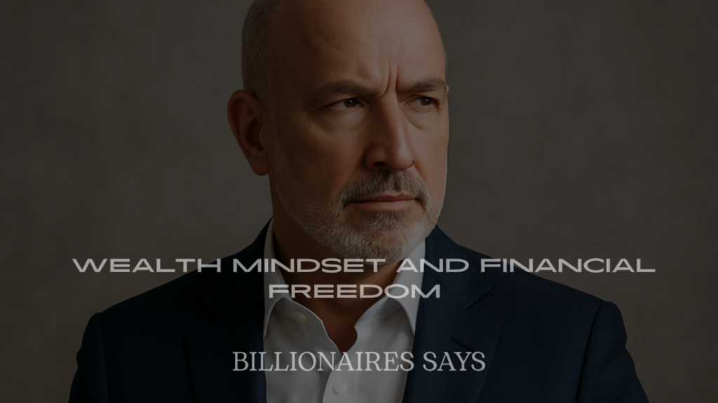 Billionaire Quotes About Wealth Mindset and Financial Freedom