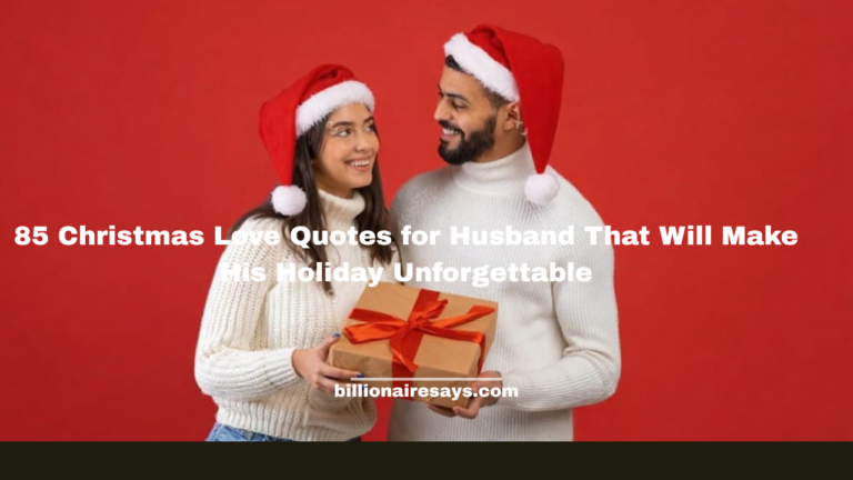 Christmas Love Quotes for Husband