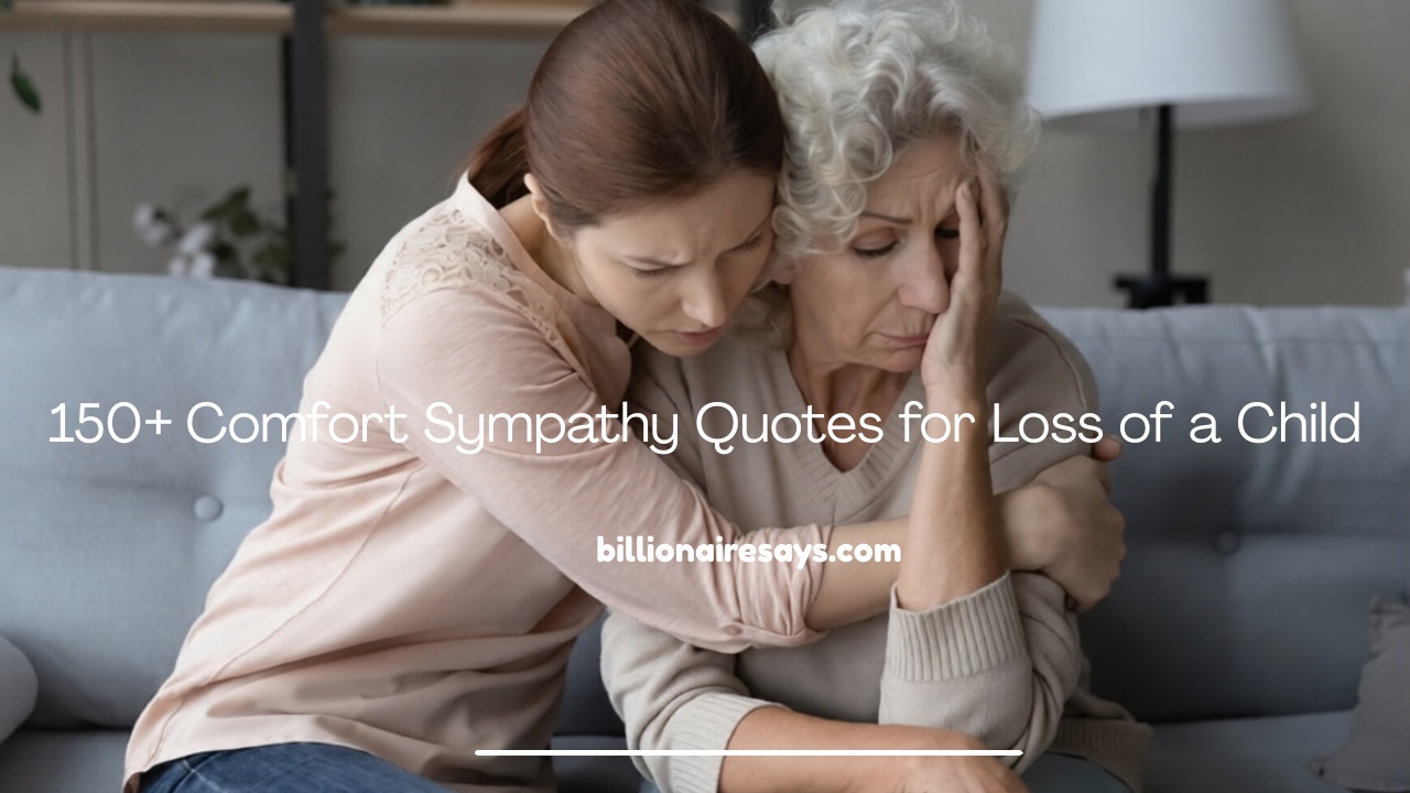 Comfort Sympathy Quotes 