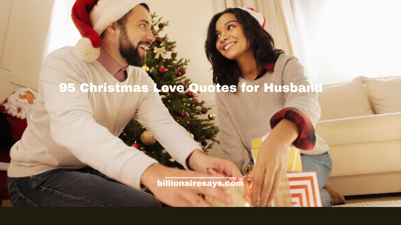 Christmas Love Quotes for Husband