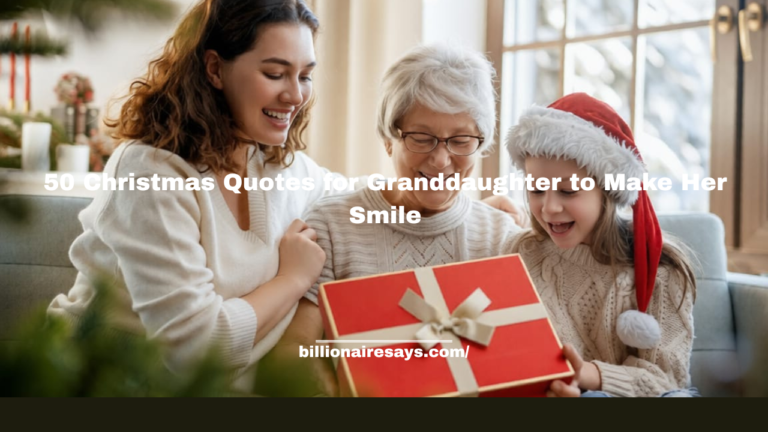 Christmas Quotes for Granddaughter